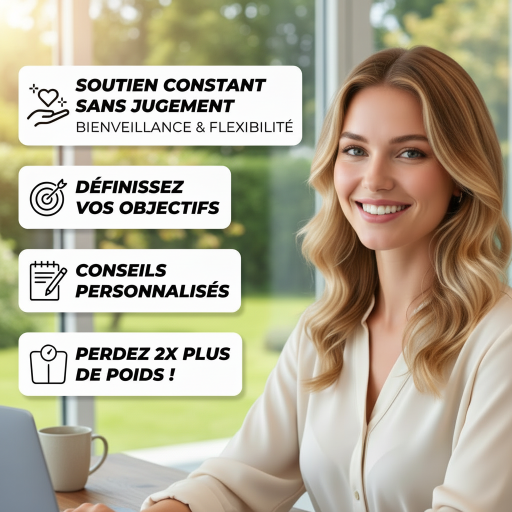 Coaching nutrition personnalisé par Nathalie Mercier