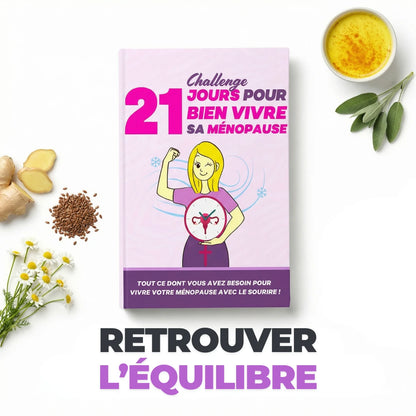 21 jours pour bien vivre sa ménopause - Ménoglow