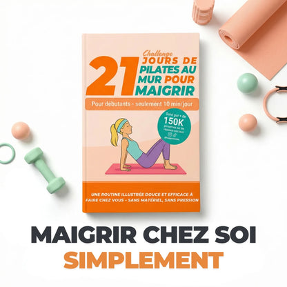 21 jours de pilates au mur pour maigrir