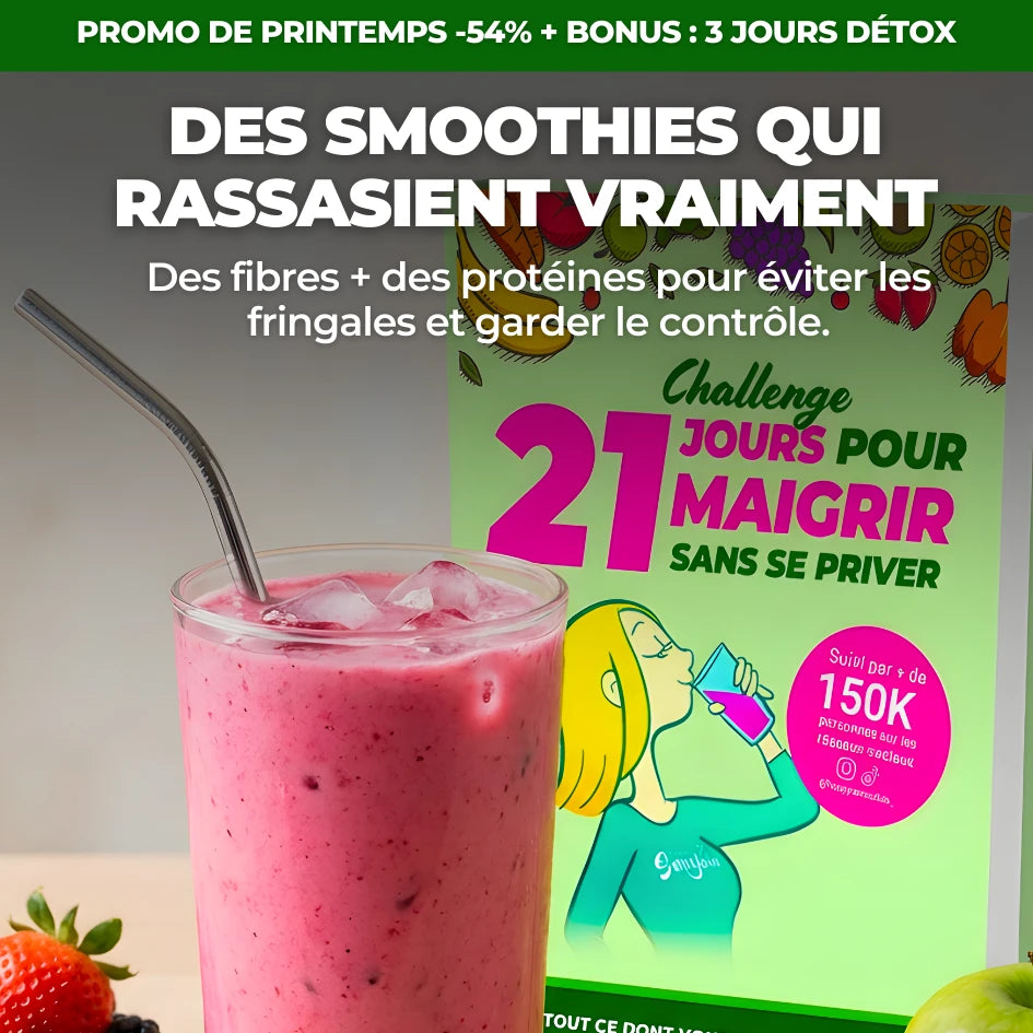 Perdre du poids sans frustration en 21 jours