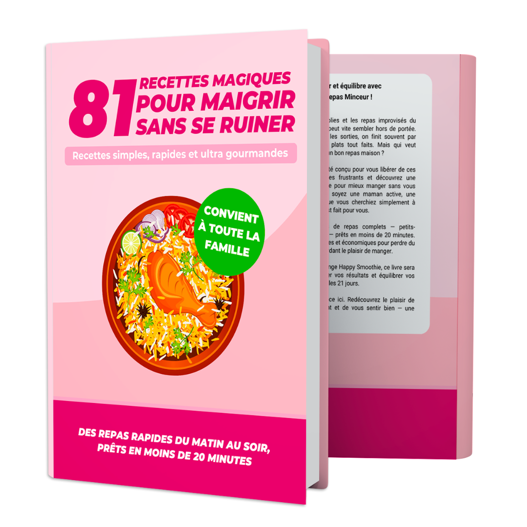 81 idées de repas pour maigrir